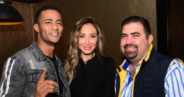 صور.. صلح محمد رمضان وريهام سعيد برعاية ياسر سليم