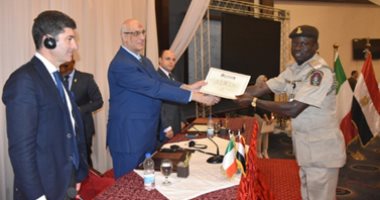 صور ..أكاديمية الشرطة تخرج 119متدربا أفريقيا فى مجال مكافحة الهجرة غير الشرعية