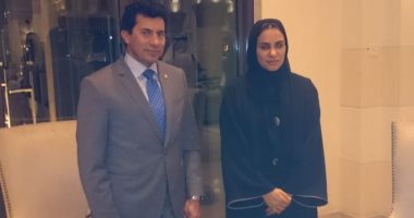 وزير الرياضة يلتقى الأمين العام لجائزة "محمد بن راشد آل مكتوم للإبداع الرياضى"