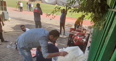 صور.. لاعبو الأهلى يذبحون عجلا قبل مواجهة الترجى فى النهائى الأفريقى
