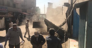 صور.. تحرير 83 محضر إشغال وإزالة 10 أكشاك بدون ترخيص بالمحلة