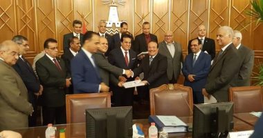 اتفاقية بين "التعليم العالى" وجامعة طنطا لتطوير نظم وتكنولوجيا المعلومات