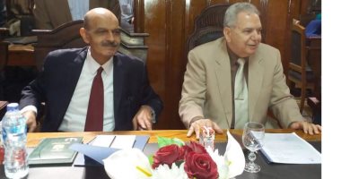 أعضاء القضاء العسكرى يتعرفون على أعمال محكمة النقض فى يوم تدريبى