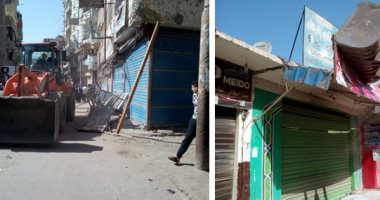 الأجهزة الأمنية تواصل تأمين إزالة التعديات على أملاك الدولة