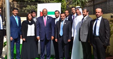 سفارة الإمارات بالقاهرة تحتفل بيوم العلم