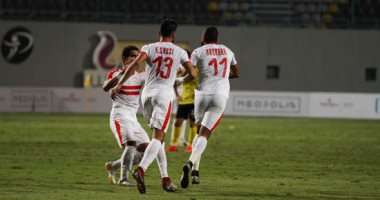محمود علاء يسجل الهدف الثالث للزمالك فى دجلة