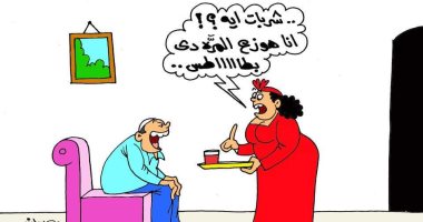 البطاطس بدلا من الشربات حال فوز الأهلى بدورى الأبطال فى كاريكاتير اليوم السابع