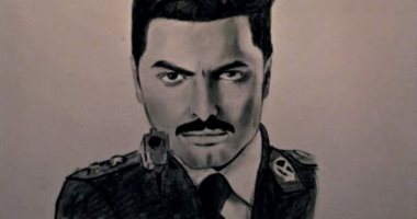 قارئ يشارك بصور تبرز موهبته فى رسم اللوحات الفنية بالقلم الرصاص