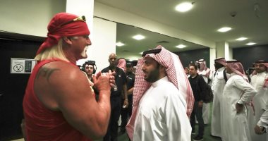 تركى آل الشيخ يشهد افتتاح بطولة "كروان جول" للمصارعة بالرياض.. صور