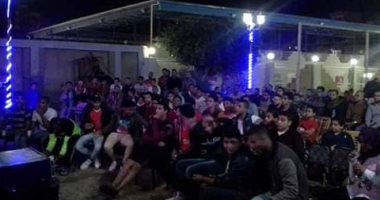 صور.. الأهلاوية فى المنيا :"عملها الحاوى".. وباقى خطوة على التاسعة يا أهلى