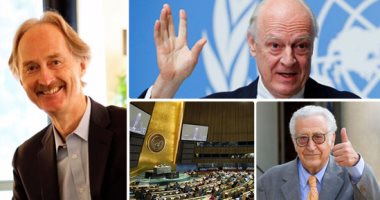 5 ملفات شائكة تواجه المبعوث الأممى الجديد لسوريا ..الدبلوماسى النرويجى جير بيدرسن يحمل فى أجندتة تشكيل اللجنة الدستورية لكتابة  لدستور  وإخراج القوات الأجنبية والحفاظ على وحدة البلاد وإعادة اللاجئين والإعمار  