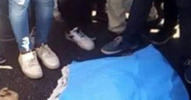 ننشر صور مصرع طالب بعدما صدمته سيارة أثناء عبوره للطريق أمام جامعة الأزهر