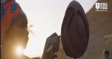 شاهد.. مراحل تصميم النصب التذكارى لإحياء الإنسانية