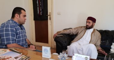 مسئول فرع المنظمة العالمية لخريجى الأزهر بليبيا: قطر سبب دمار ليبيا لدعمها التكفيريين.. الجماعات التكفيرية دخلت ليبيا بعد الخريف العربى.. مصر وليبيا دولة واحدة منذ قديم الأزل.. وأغلبية شعب ليبيا يستمع للأزهريين