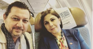 صور.. ماجدة الرومى تصل القاهرة لإحياء حفلها بمهرجان الموسيقى العربية 