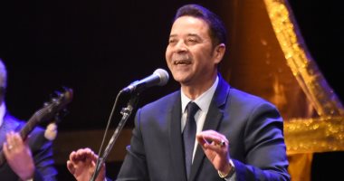 صور.. مدحت صالح ومروة ناجى يتألقان بمهرجان الموسيقى العربية بالإسكندرية