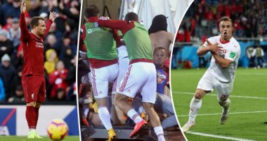 السياسة 1 – 0 الرياضة.. كلوب يستبعد شاكيرى من مباراة النجم الأحمر وليفربول خوفًا من التهديدات الصربية.. الريدز يخسر أحد أبرز لاعبيه فى لقاء دورى أبطال أوروبا بسبب الصراع السياسى حول إقليم "كوسوفو"