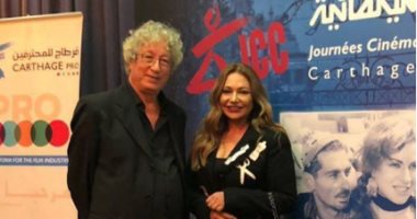ليلى علوى تستعد لعرض فيلم المصير بساحة بورقيبة فى مهرجان قرطاج السينمائى