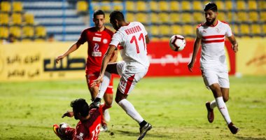 فيديو وصور.. محمود علاء يتعادل للزمالك من ركلة جزاء أمام الحرس