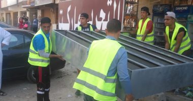 صور.. مديرية أمن الجيزة تواصل حملات إعادة الانضباط للميادين والشوارع 
