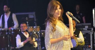 علامات الحمل تظهر على نانسى عجرم خلال حفلها بـ"لاس فيجاس".. صور وفيديو  