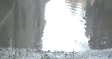 قارئ يشكو غرق شارع الحرية فى البساتين بمياه الصرف الصحى