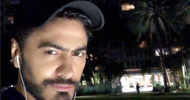 عاش يا أبو آدم.. شاهد عودة تامر حسنى للجيم بعد تعافيه وعودته من أمريكا