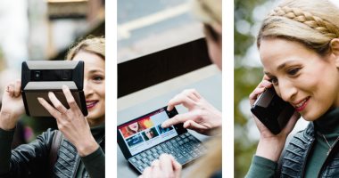 Cosmo Communicator هاتف ذكى جديد يمكن استخدامه كـ"لاب توب"