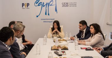 وزيرة السياحة تلتقى الرئيس التنفيذى لمنظم الرحلات FTI