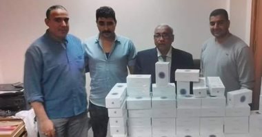 جمارك سفاجا تضبط محاولة تهريب هواتف محمولة