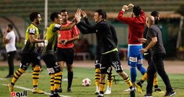 فيديو.. المقاولون العرب يتقدم على الجونة بهدف الشيمى