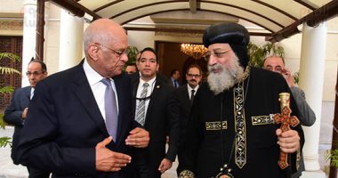 رئيس مجلس النواب يعزى البابا تواضروس فى شهداء حادث المنيا