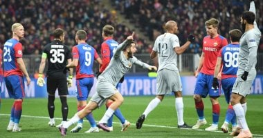 دوري ابطال اوروبا.. روما يتفوق على سيسكا موسكو 0/1 بالشوط الأول 
