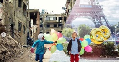 ما بين الحرب والسلام.. مشروع لشاب هدفه رصد الوضع فى عالمين متناقضين
