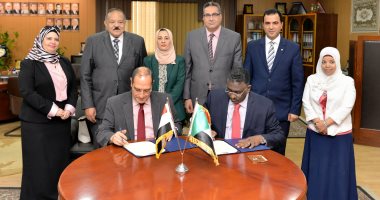 جامعة المنصورة توقع مذكرة تفاهم مع جامعة الوسيلة للعلوم والتكنولوجيا بالسودان
