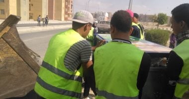 أمن الجيزة يكثف حملاته لإعادة االانضباط للميادين والشوارع قبل عيد الفطر