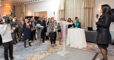 وزيرة السياحة تلتقى أعضاء مجلس العموم البريطانى وكبار شركات السياحة العالمية