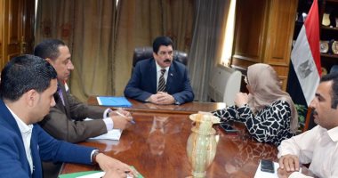 محافظ القليوبية يشدد على التعامل السريع مع مخالفات الاشغالات 