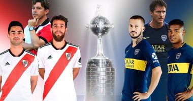 نهائى القرن فى معقل نادى القرن.. "سانتياجو برنابيو" مشهد الختام فى كأس ليبرتادوريس بين ريفربليت وبوكا جونيورز..3 أسباب وراء اختيار مدريد لاستضافة النهائى.. كونميبول يعاقب الريفر على شغب جماهيره ويرفض طلب البوكا