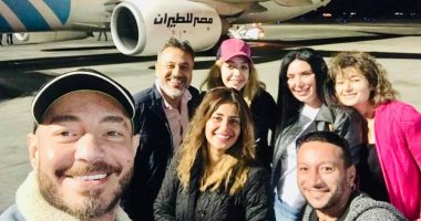 صور.. نجوم فيلم "زنزانة 7" ينتهون من تصوير مشاهد العمل فى الغردقة