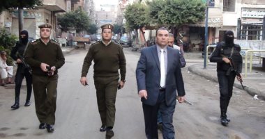مدير أمن المنوفية يتفقد الخدمات الأمنية بشبين الكوم والباجور وقويسنا 