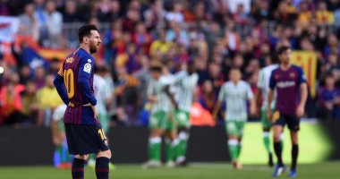 برشلونة يسقط ضد ريال بيتيس فى مباراة الأهداف السبعة بالدورى الإسبانى.. فيديو 