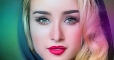 قارئ يشارك "صحافة المواطن" موهبته برسومات ديجيتال ممزوجة بالواقعية