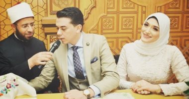 مساعد وزير العدل الأسبق يحتفل بزفاف ابنه "محمود" وكيل نيابة الهرم