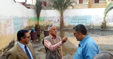 رئيس مدينة المحلة يوجه بسرعة إصلاح خط مياه الشرب بمدرسة على مبارك