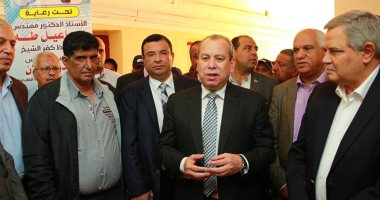 محافظ كفر الشيخ يدشن تطبيق مبادرة رئيس الوزراء لترشيد المياه