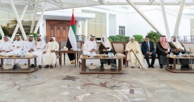 محمد بن زايد يستقبل المشاركين فى مؤتمر المواطنة الشاملة بالشرق الأوسط وشمال أفريقيا