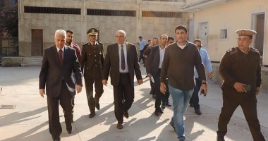 مساعد وزير الداخلية لغرب الدلتا يتفقد خدمات الكنائس بكفر الدوار