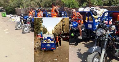 البيئة تبدأ فى تطبيق منظومة الجمع السكنى تمهيدا لإقرار قانون النظافة..  وأولوية للتخلص من المقالب العشوائية بـ5 محافظات.. نقيب الزبالين: تغطية 75% من أحياء القاهرة الكبرى و"أتحدى نزول كيس زبالة جديد للشارع"