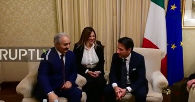 وكالة إيطالية: توقعات بانعقاد اللقاء الثلاثى كونتى-حفتر-السراج الخميس